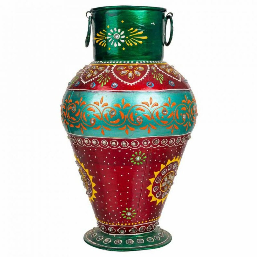 Vase Alexandra House Living Jern 16 x 30 x 16 cm #3