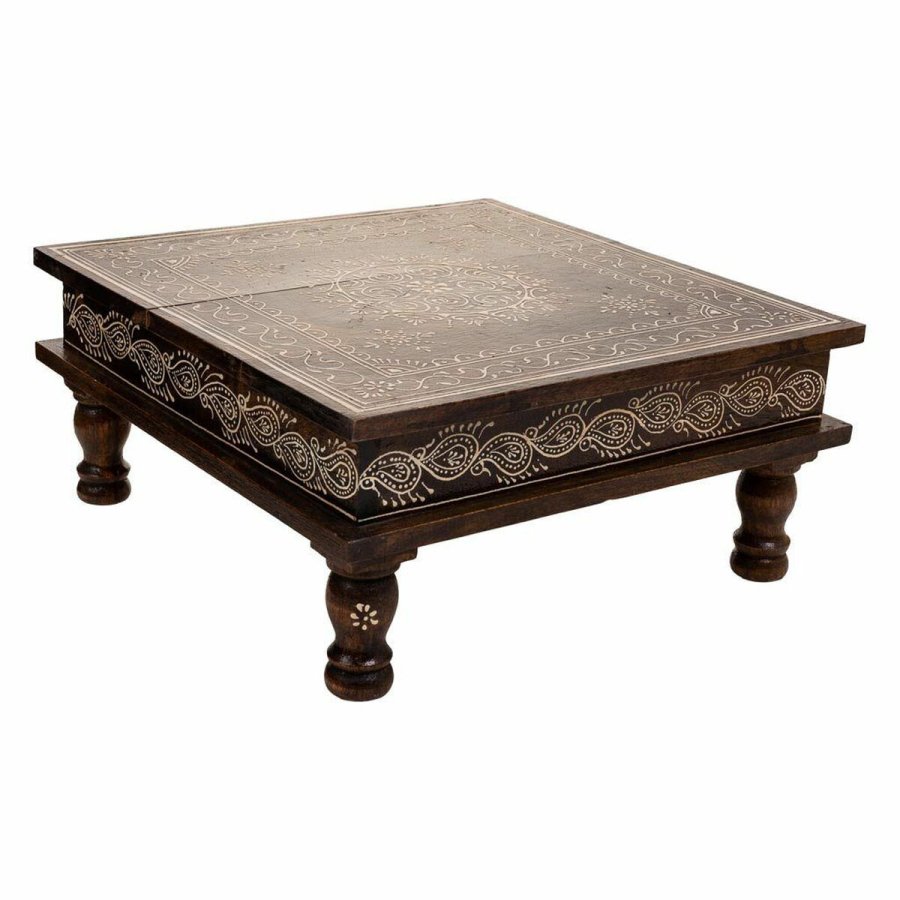 Sofabord Alexandra House Living Hvid 38 x 17 x 38 cm #1
