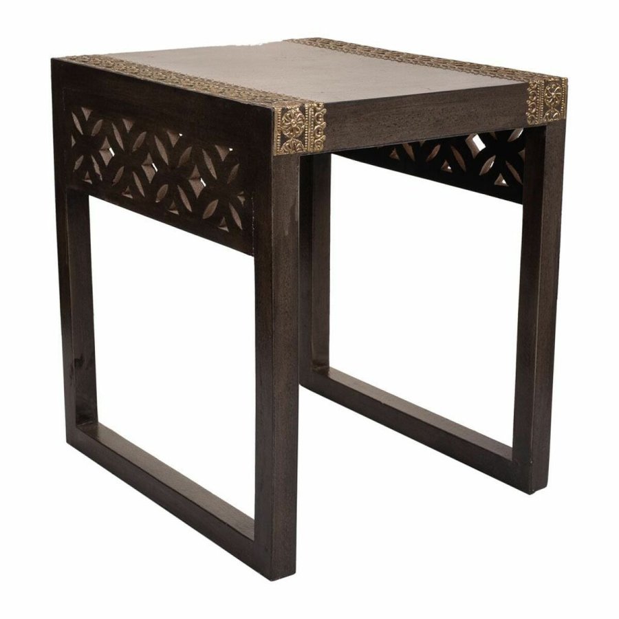 Sofabord Alexandra House Living Gr Gylden 40 x 43 x 35 cm #1