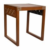 Sofabord Alexandra House Living Brun Gylden 40 x 48 x 42 cm #1