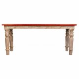 Stol Alexandra House Living Mangotr Tr MDF 35 x 43 x 101 cm #11