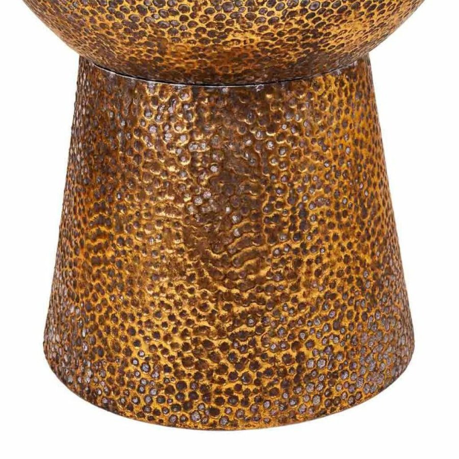 Taburet Alexandra House Living Gylden Jern 35 x 44 x 35 cm #16