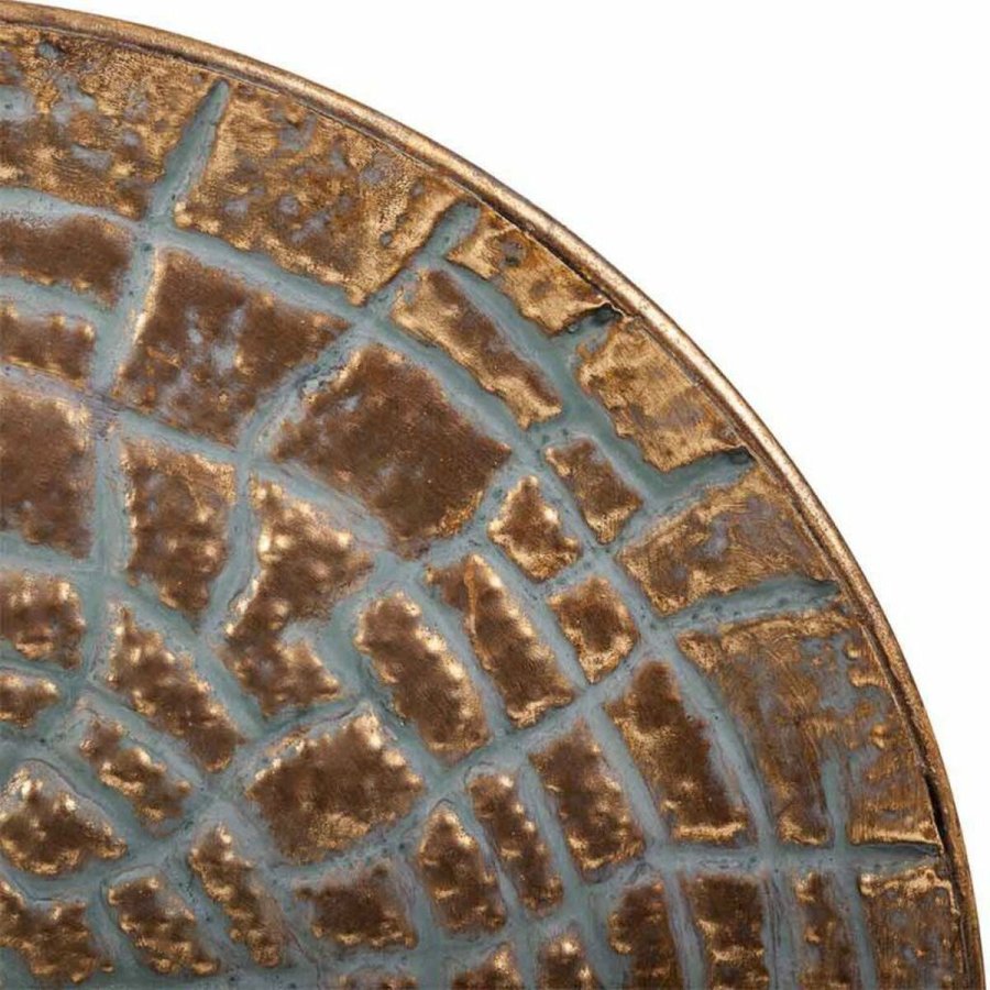 Borddekoration Alexandra House Living Gylden Jern 55 x 5 x 55 cm #5