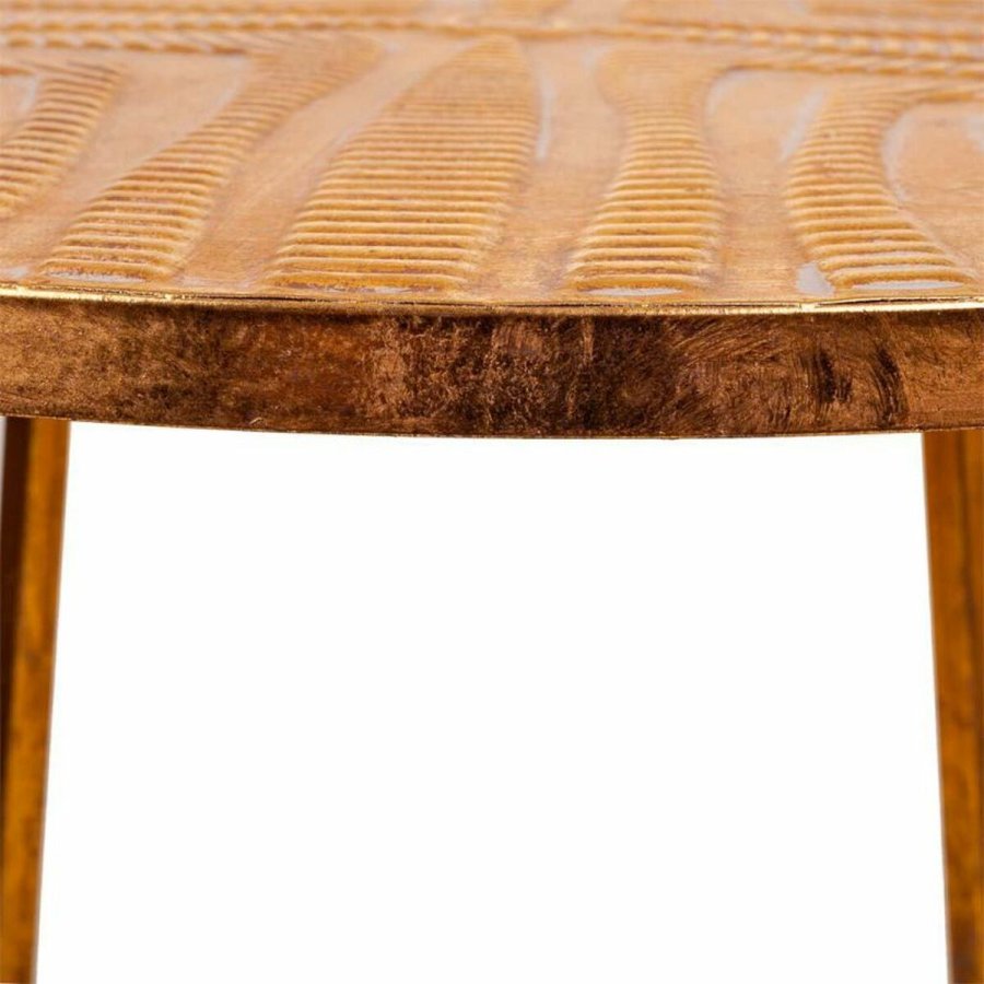 Sofabord Alexandra House Living Gylden Jern 60 x 60 x 60 cm #4