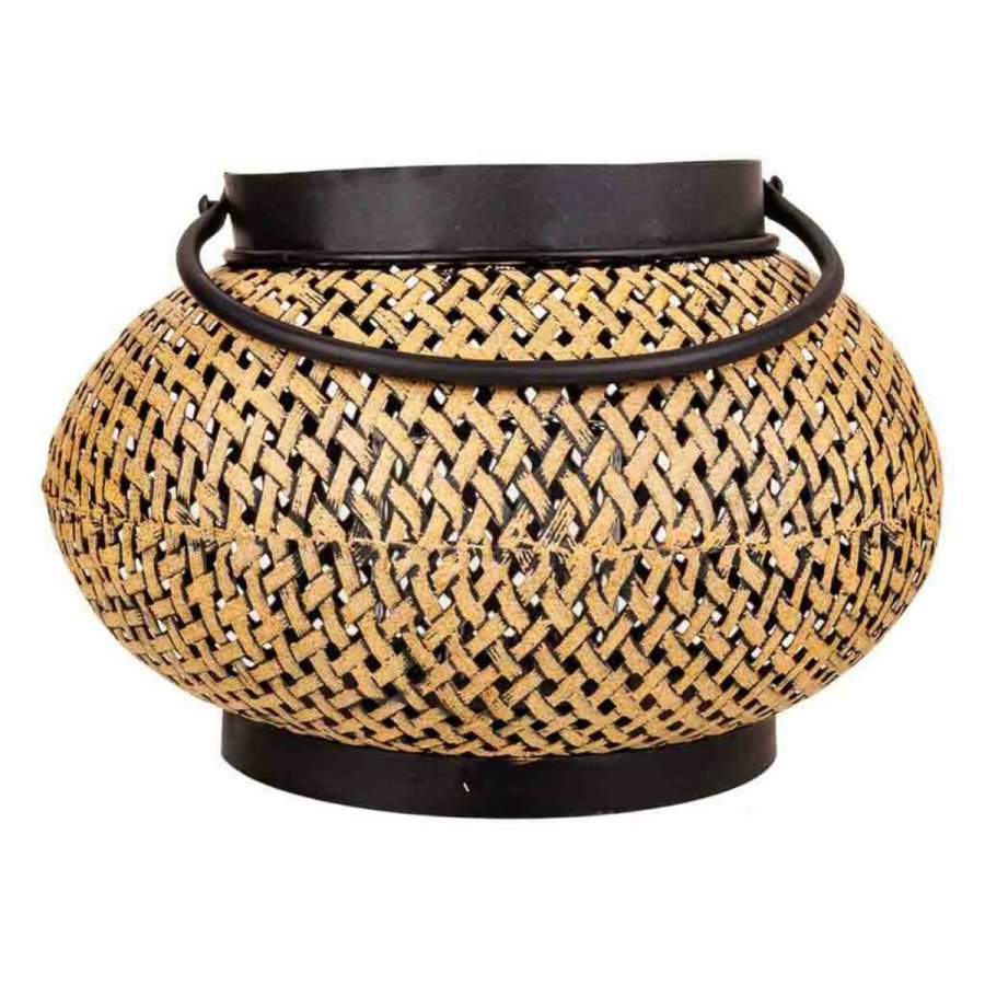 Lyseholder Alexandra House Living Gylden Jern 32 x 19 x 32 cm #4