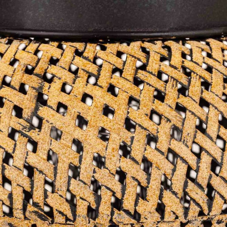 Lyseholder Alexandra House Living Gylden Jern 32 x 19 x 32 cm #5