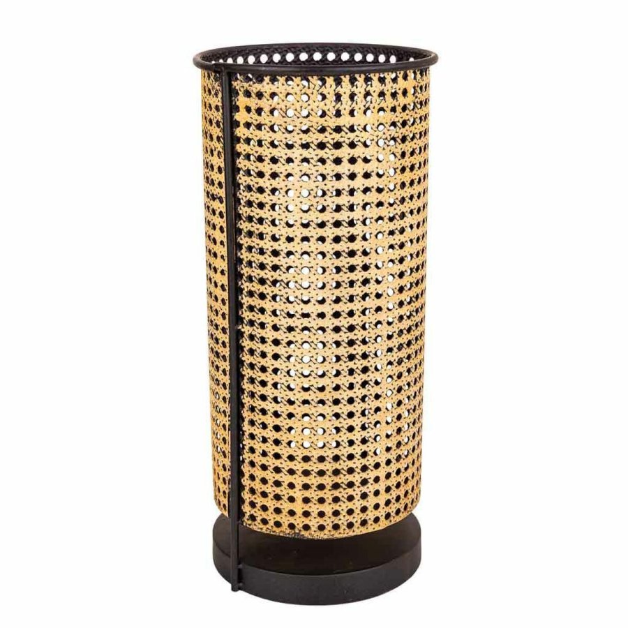 Lyseholder Alexandra House Living Gylden Jern 21 x 48 x 21 cm #1