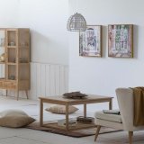 Borddekoration Alexandra House Living Gylden Jern 41 x 5 x 77 cm Ark #2