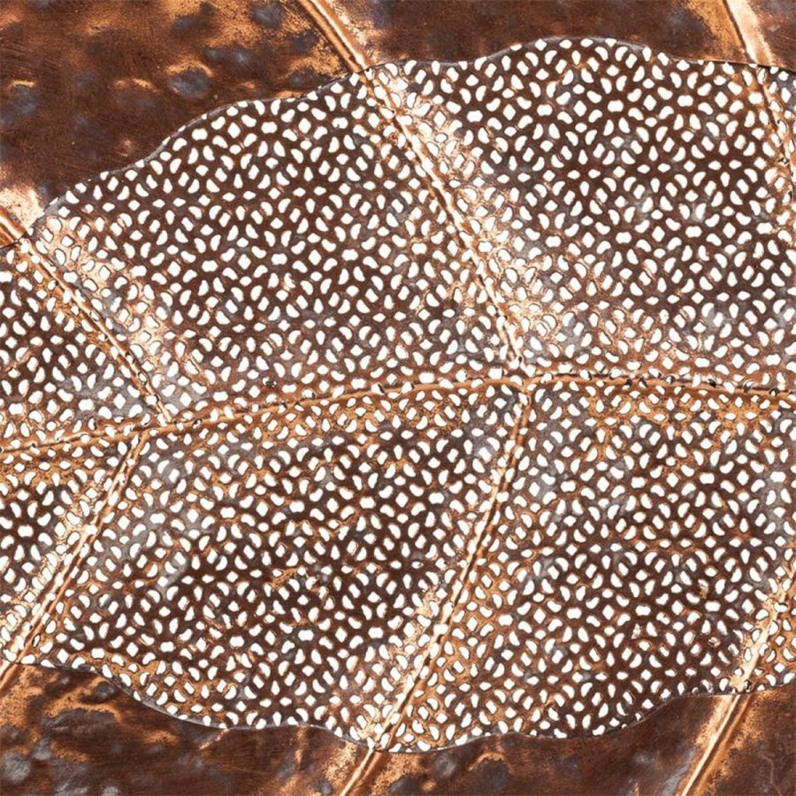 Borddekoration Alexandra House Living Gylden Jern 41 x 5 x 77 cm Ark #6