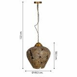 Loftslampe Alexandra House Living Gylden #5