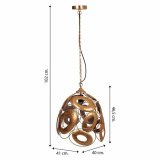 Loftslampe Alexandra House Living Gylden #5