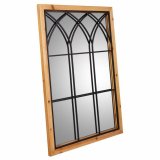 Vgspejl Alexandra House Living Sort 2 x 90 x 60 cm Rektangulr #11