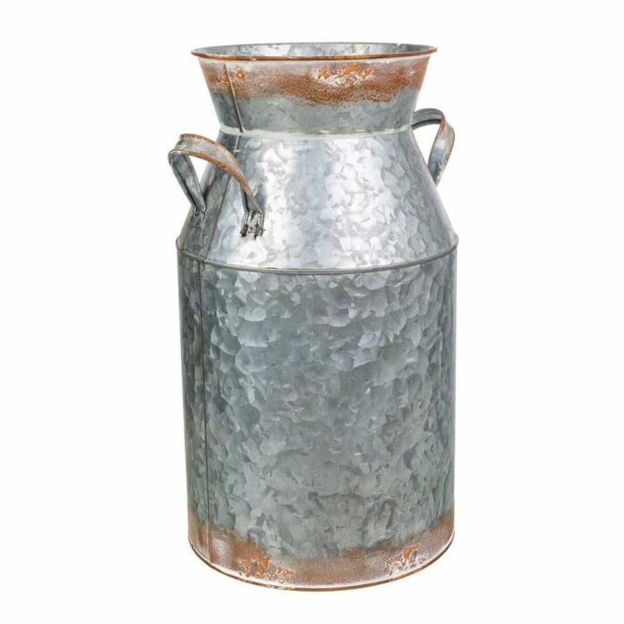 Dekorativ kande Alexandra House Living Metal Mlkekande 22 x 39 x 25 cm #3