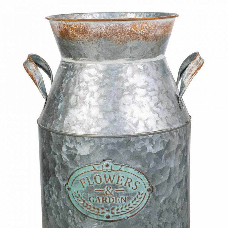 Dekorativ kande Alexandra House Living Metal Mlkekande 22 x 39 x 25 cm #4