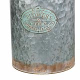 Dekorativ kande Alexandra House Living Metal Mlkekande 22 x 39 x 25 cm #5