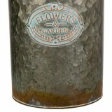 Dekorativ kande Alexandra House Living Metal Mlkekande 22 x 39 x 25 cm #5