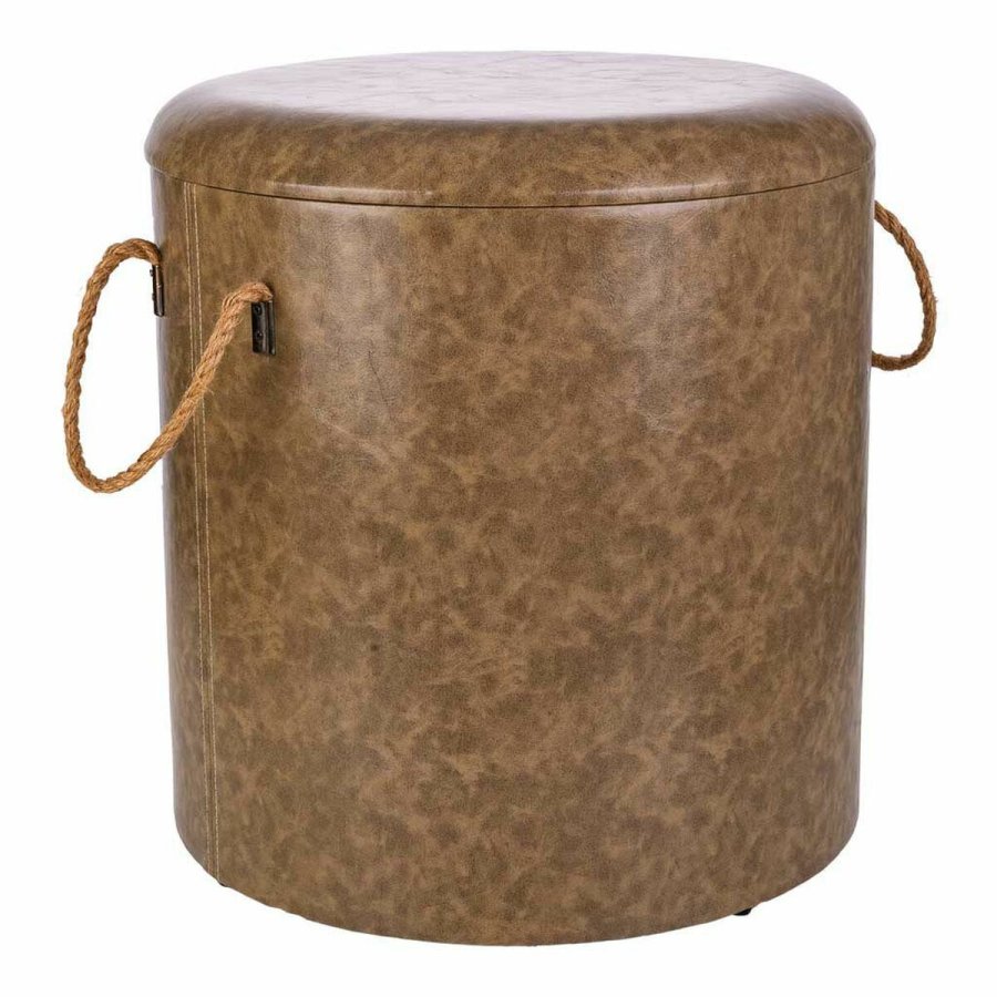 Taburet Alexandra House Living Gr Polyuretan Tr MDF 40 x 42 x 40 cm #1