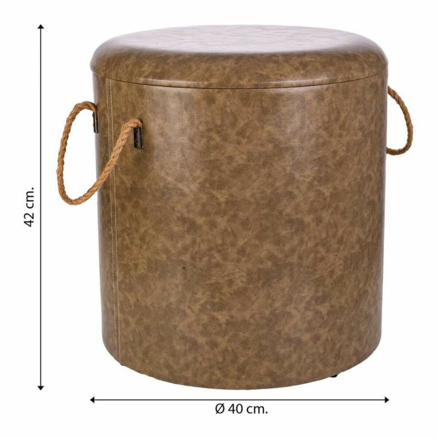 Taburet Alexandra House Living Gr Polyuretan Tr MDF 40 x 42 x 40 cm #26