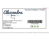 Taburet Alexandra House Living Gul Polyuretan Tr MDF 40 x 29 x 40 cm #6