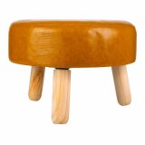 Taburet Alexandra House Living Gul Polyuretan Tr MDF 40 x 29 x 40 cm #11