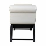 Stol Alexandra House Living Hvid Polyuretan Tr MDF 40 x 65 x 90 cm #16