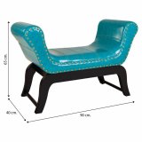 Stol Alexandra House Living Bl Polyuretan Tr MDF 40 x 65 x 90 cm #26