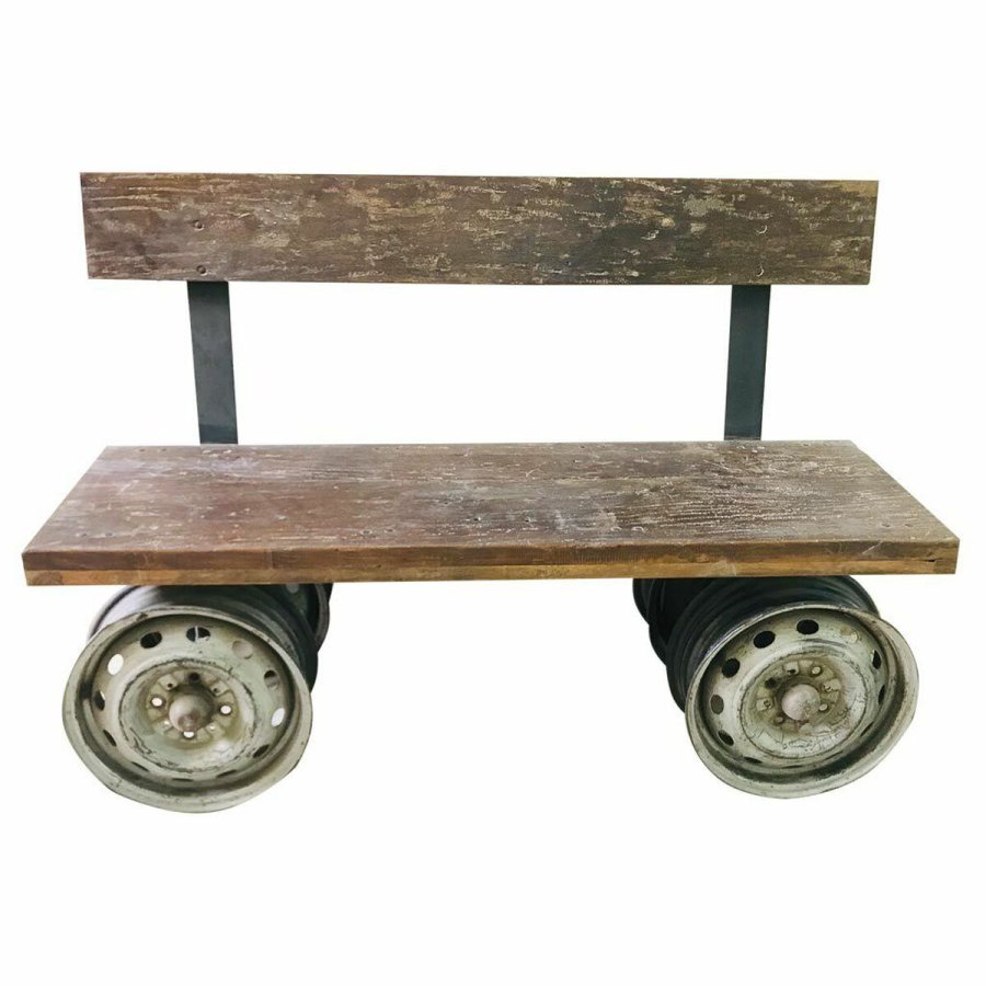 Bnk Alexandra House Living Genbrugt Tr 44 x 98 x 142 cm #1