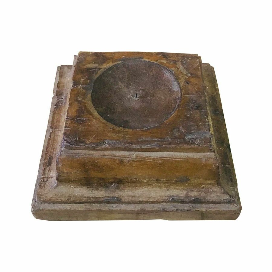 Lysestage Alexandra House Living Genbrugt Tr 27 x 11 x 27 cm #1