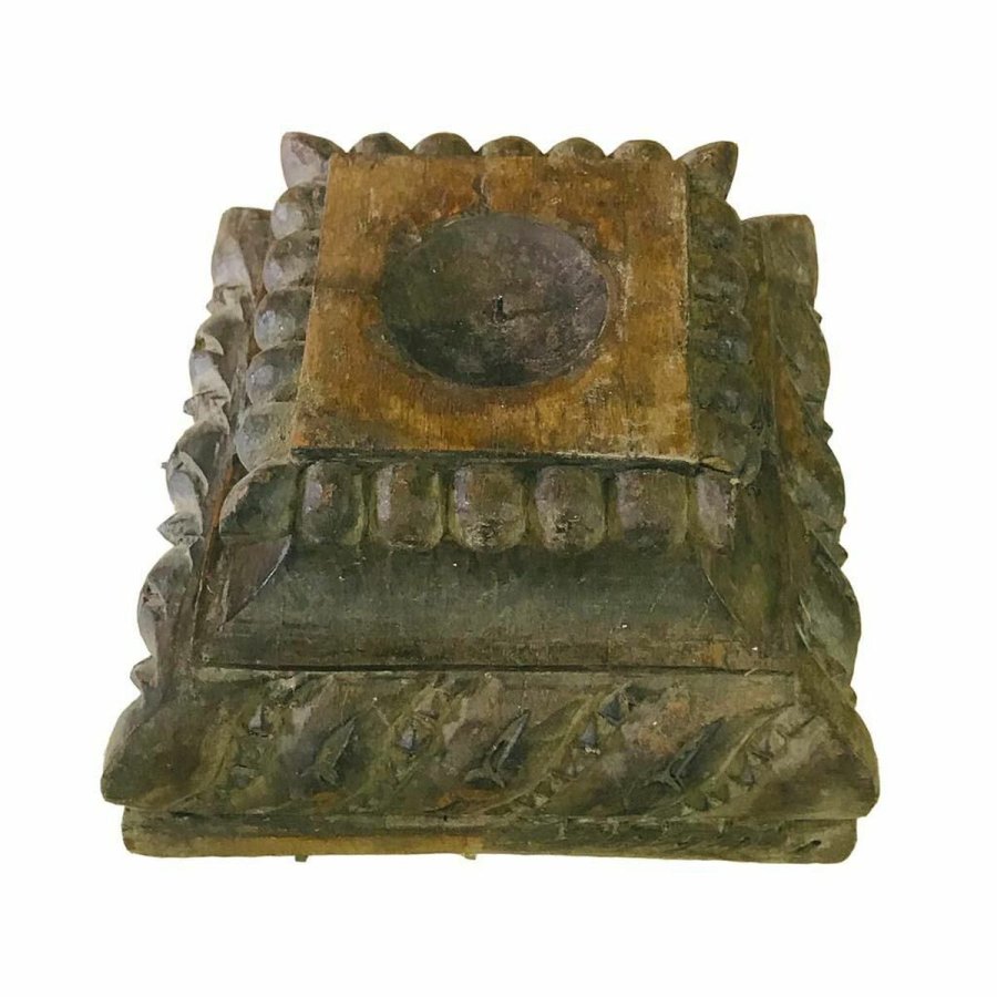 Lysestage Alexandra House Living Genbrugt Tr 26 x 16 x 25 cm #1