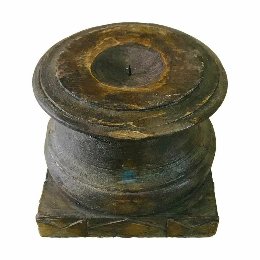 Lysestage Alexandra House Living Genbrugt Tr 23 x 20 x 24 cm #1