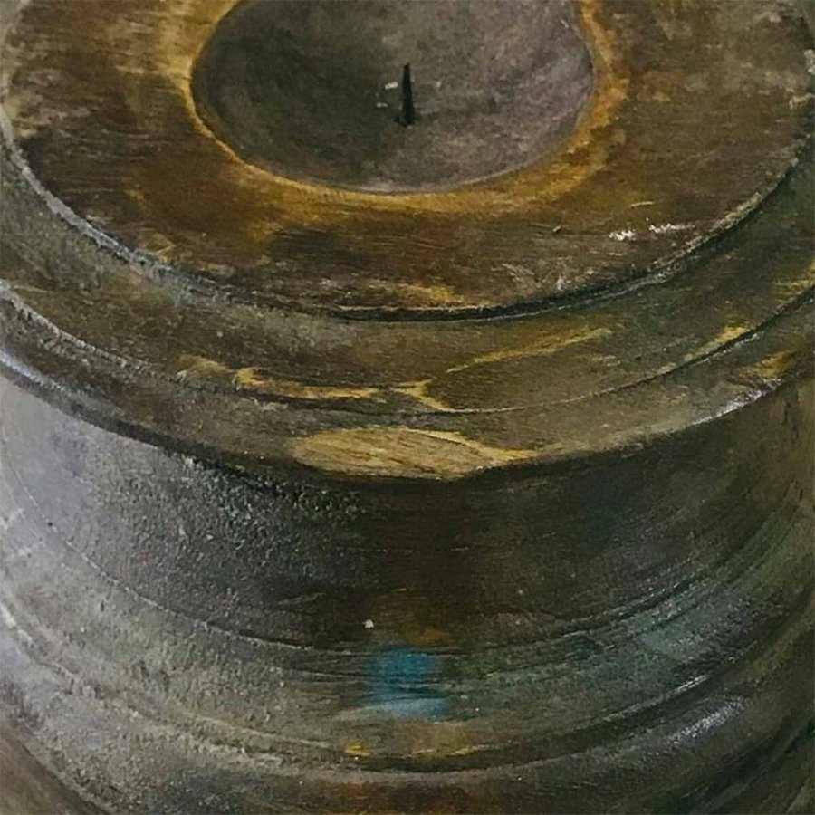 Lysestage Alexandra House Living Genbrugt Tr 23 x 20 x 24 cm #3