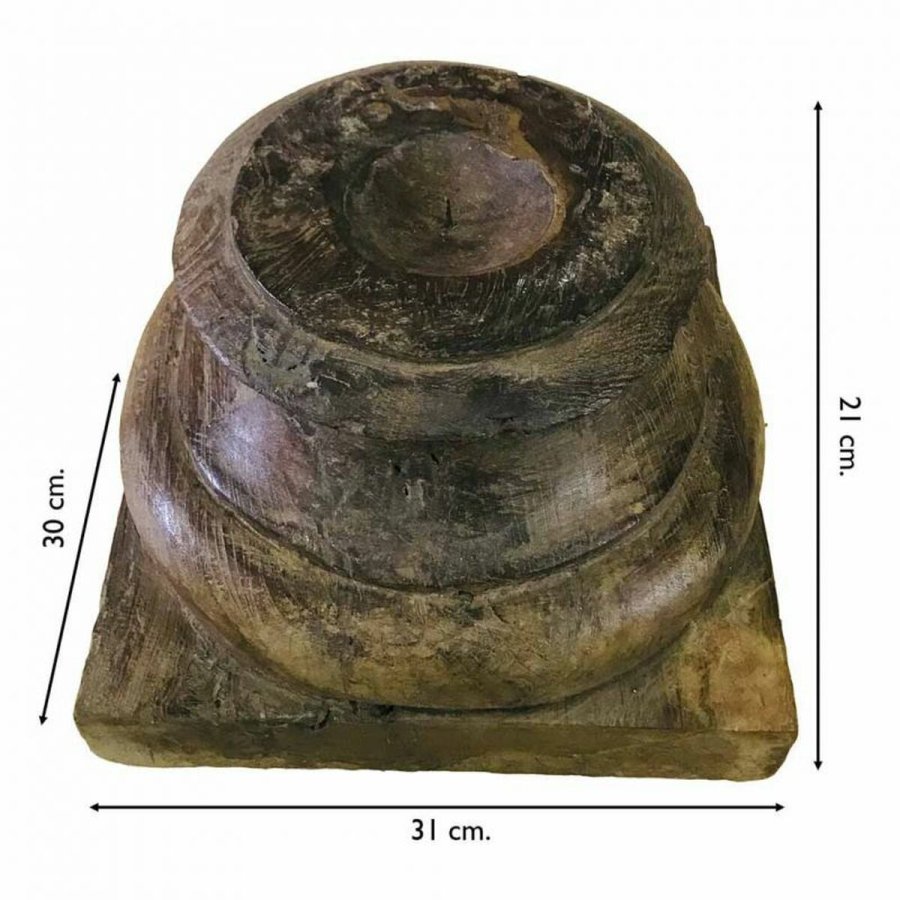 Lysestage Alexandra House Living Genbrugt Tr 30 x 21 x 31 cm #5