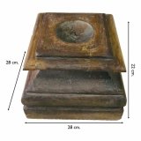 Lysestage Alexandra House Living Genbrugt Tr 28 x 22 x 28 cm #4