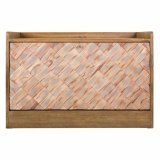 Stol Alexandra House Living Brun Natur Paulonia tr Tr MDF 38 x 53 x 80 cm Skostativ #11
