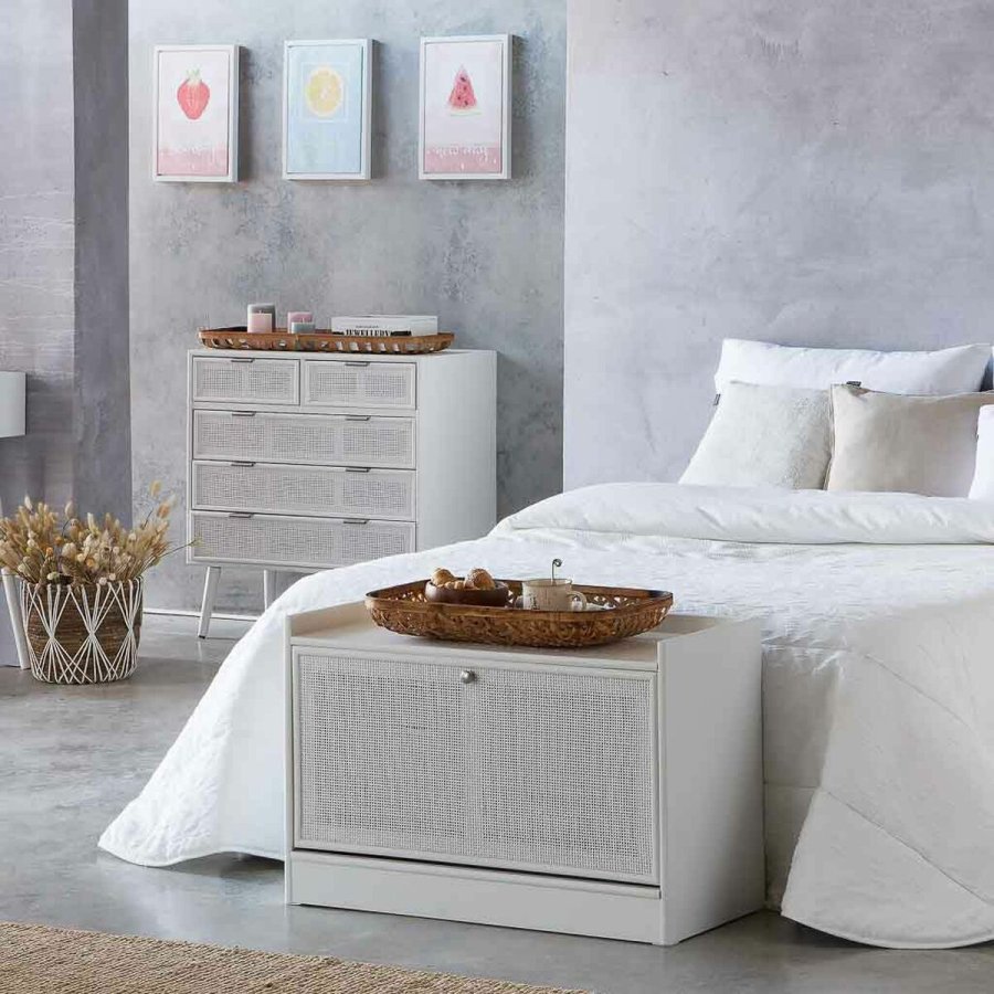 Stol Alexandra House Living Slvfarvet Tr MDF 38 x 53 x 80 cm Skostativ #11