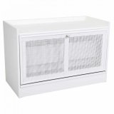 Stol Alexandra House Living Slvfarvet Tr MDF 38 x 53 x 80 cm Skostativ #1
