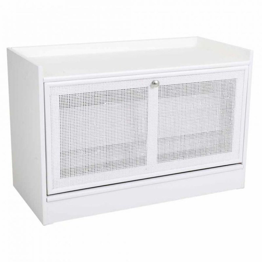 Stol Alexandra House Living Slvfarvet Tr MDF 38 x 53 x 80 cm Skostativ #1