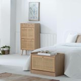 Stol Alexandra House Living Natur Tr MDF 38 x 53 x 80 cm Skostativ #11