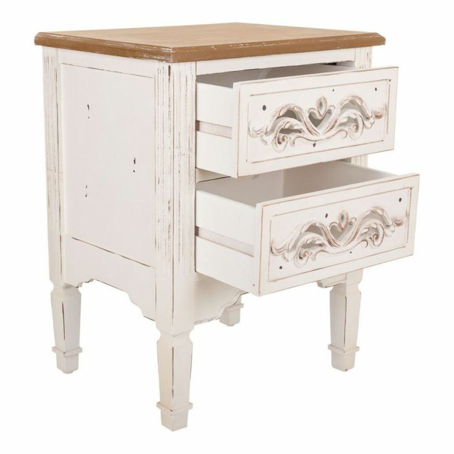 Natbord Alexandra House Living Hvid 38 x 62 x 48 cm #21