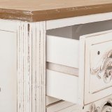 Natbord Alexandra House Living Hvid 38 x 62 x 48 cm #31