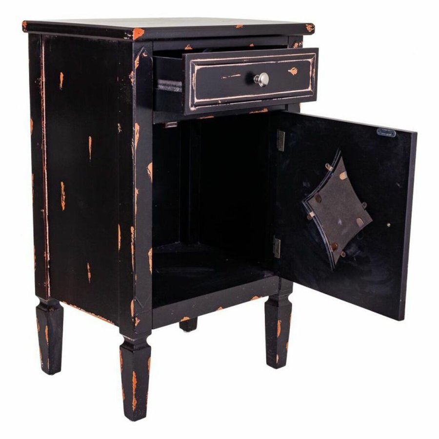 Natbord Alexandra House Living Sort 36 x 76 x 48 cm #16