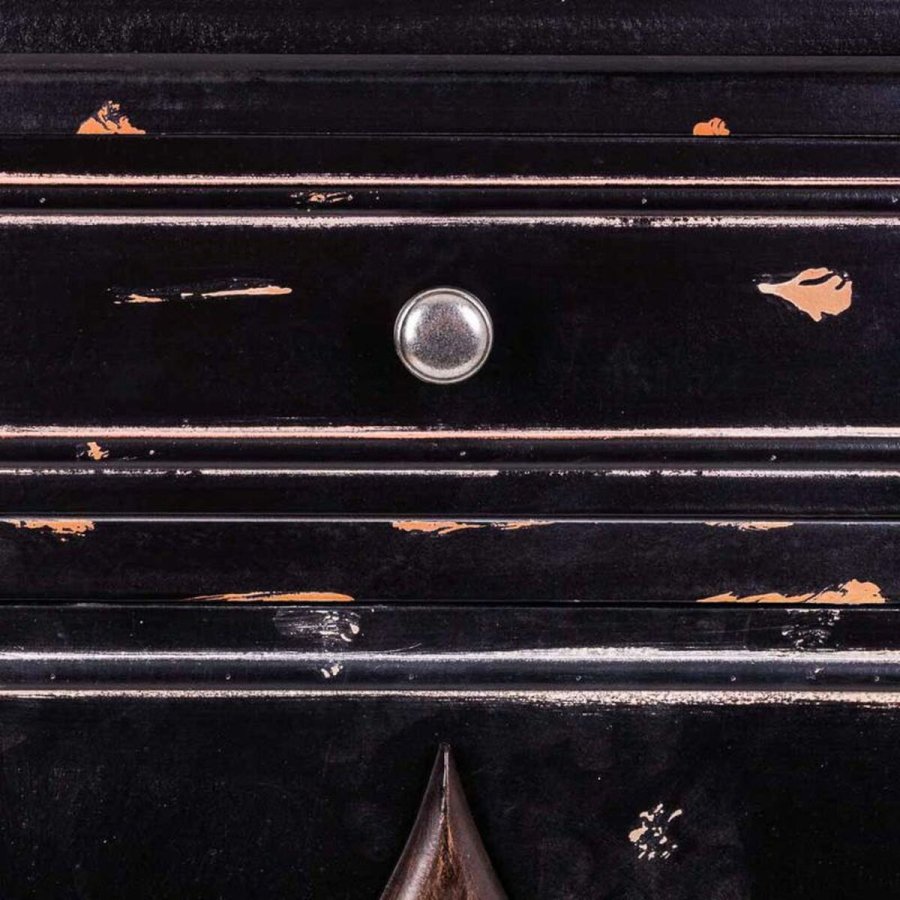 Natbord Alexandra House Living Sort 36 x 76 x 48 cm #31