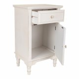 Natbord Alexandra House Living Hvid 32 x 74 x 46 cm #16
