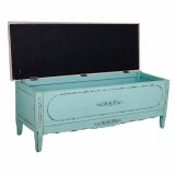 Stol Alexandra House Living Bl Svamp Gran Tr MDF 43 x 48 x 120 cm #11