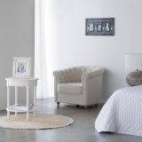 Hjrnebord Alexandra House Living Hvid 50 x 60 x 50 cm #2