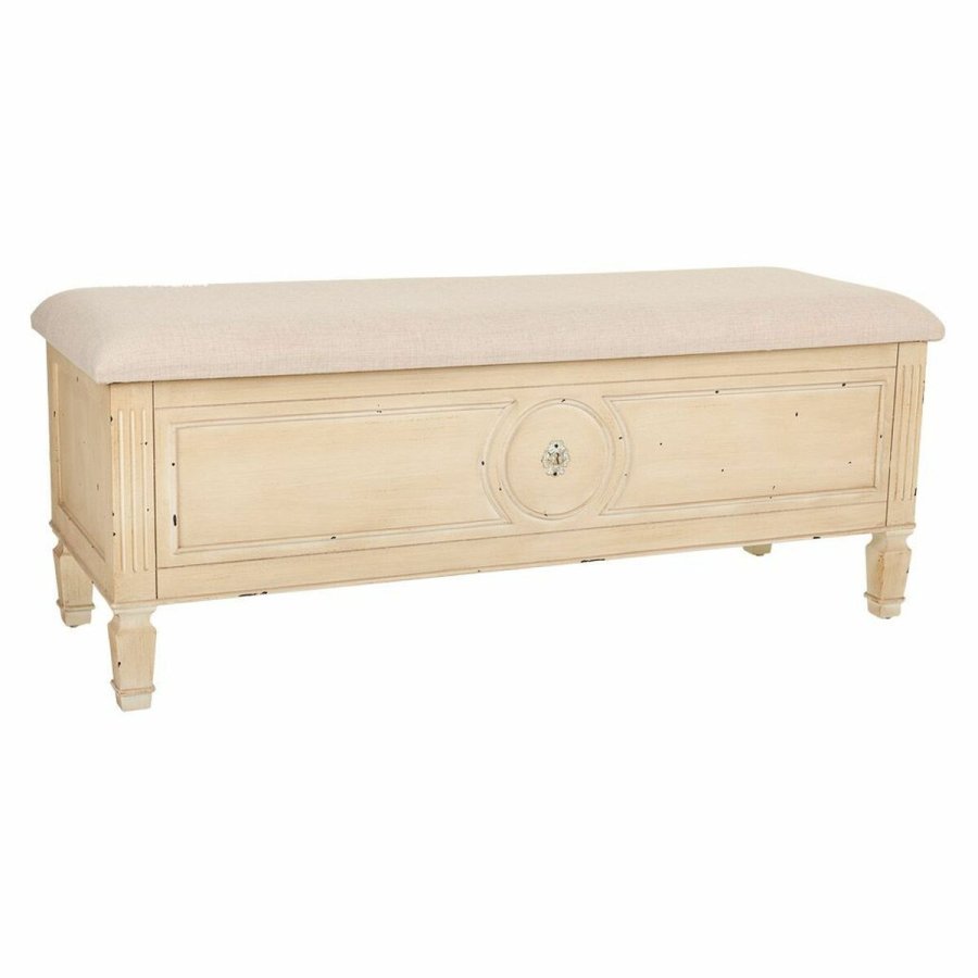 Stol Alexandra House Living Beige Svamp Gran 43 x 48 x 120 cm #1