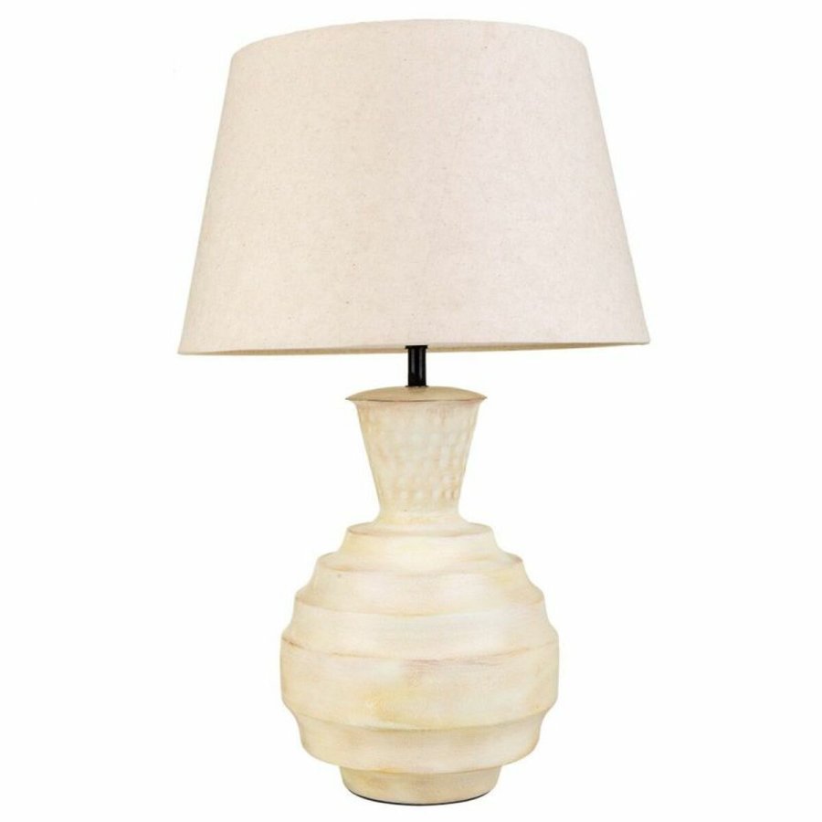 Bordlampe Alexandra House Living Fldefarvet Jern 25 x 63 x 25 cm #3