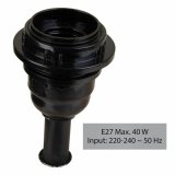 Bordlampe Alexandra House Living Hvid Jern 35 x 69 x 35 cm #6