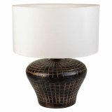Bordlampe Alexandra House Living Brun Jern 34 x 53 x 34 cm #1