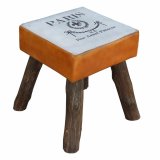 Taburet Alexandra House Living Mangotr 44 x 45 x 44 cm #1